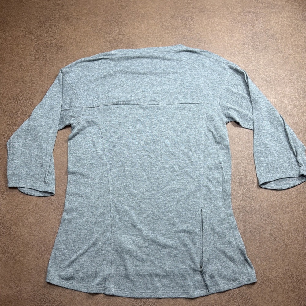 Patagonia Small 3/4 Sleeve Top Gray Women's Outdoors Hiking Casual Everyday - Picture 4 of 8